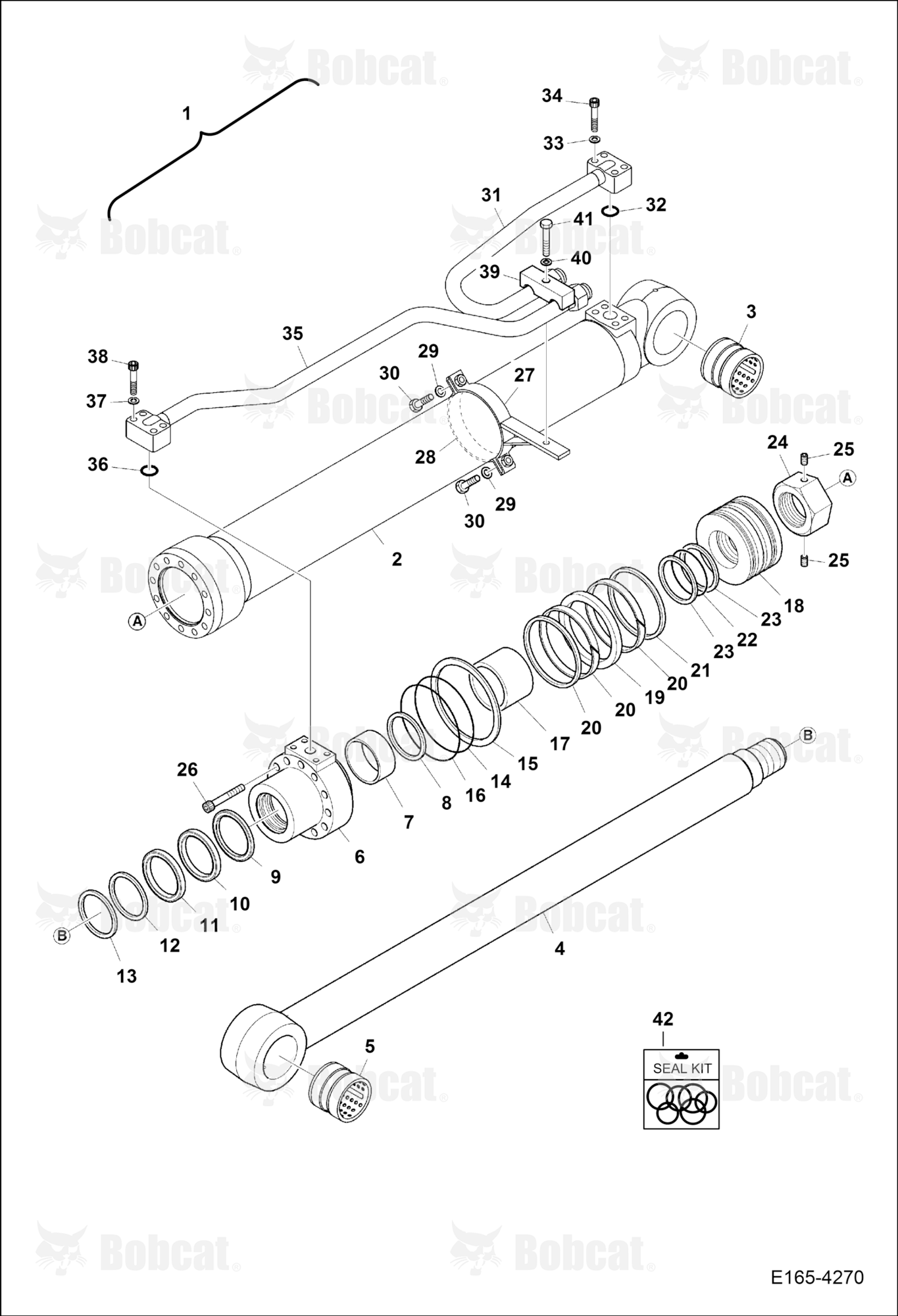 Boom Cylinder (LH)