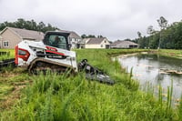 Thumbnail of Bobcat T550 with Brushcat Rotary Cutter