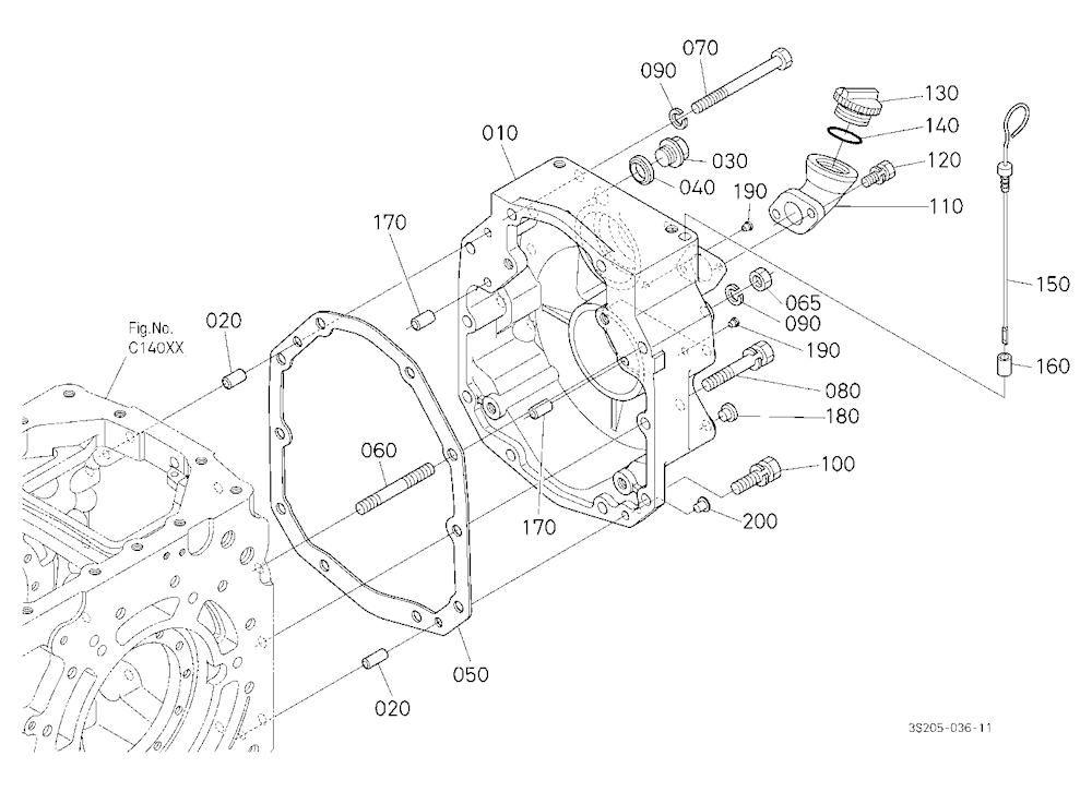 Transmission Case Rear Cover