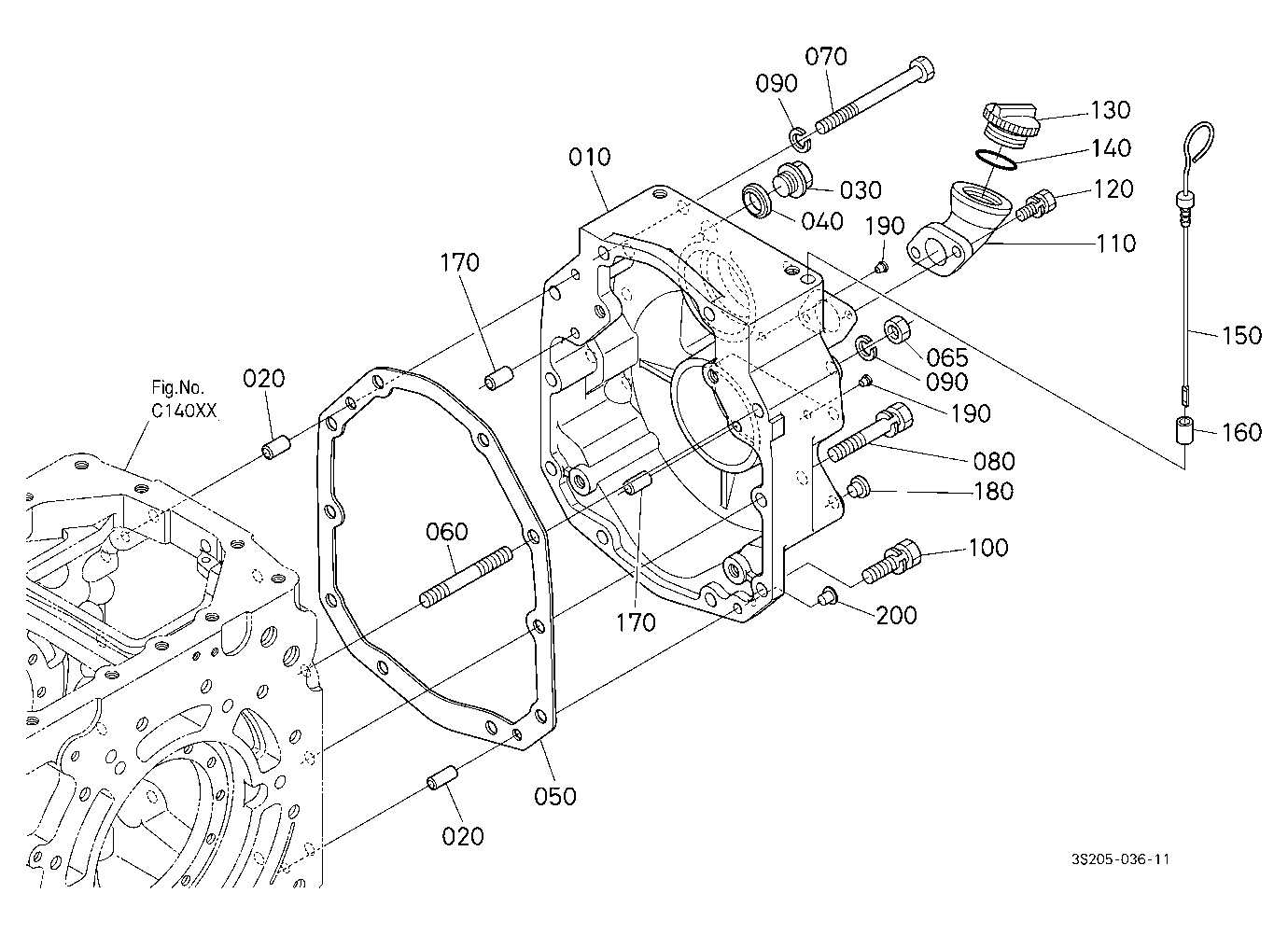 Transmission Case Rear Cover