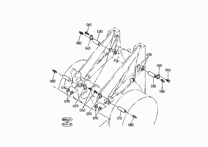 ASSY PIN LIFT CYLINDER