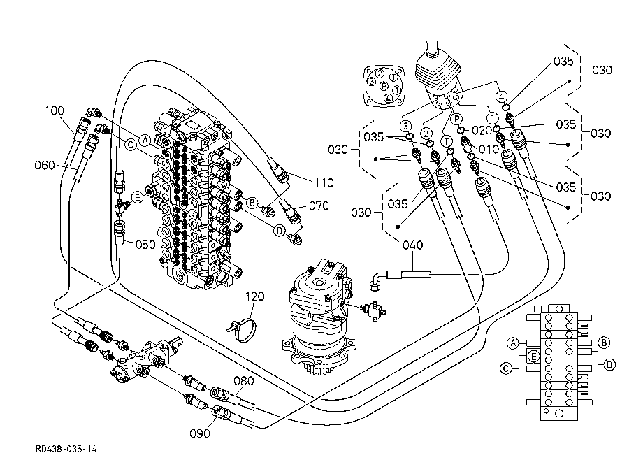 Oil Piping (Control Rh)