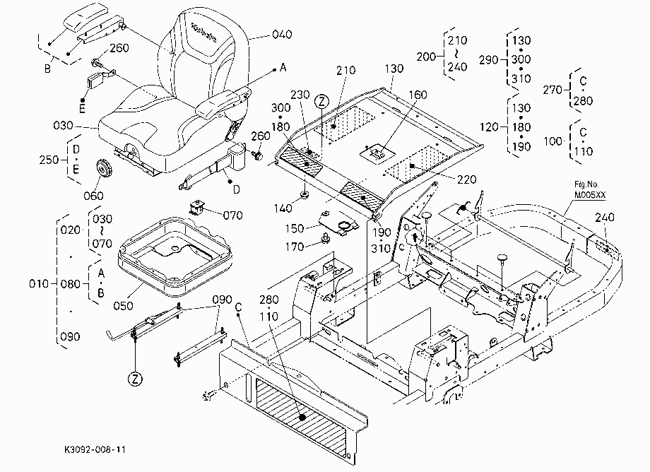 SEAT SUSPENSION KIT [OPTION]