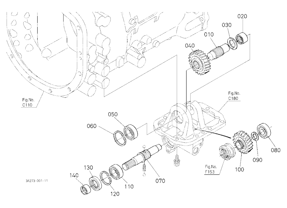 Front Propeller Shaft (Rear)