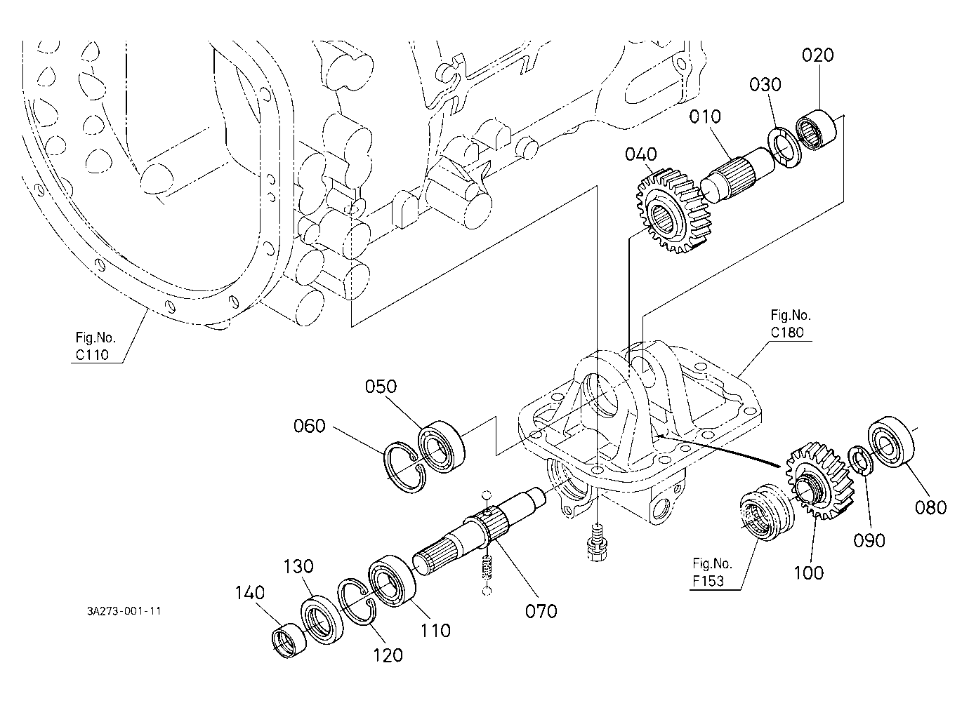 Front Propeller Shaft (Rear)