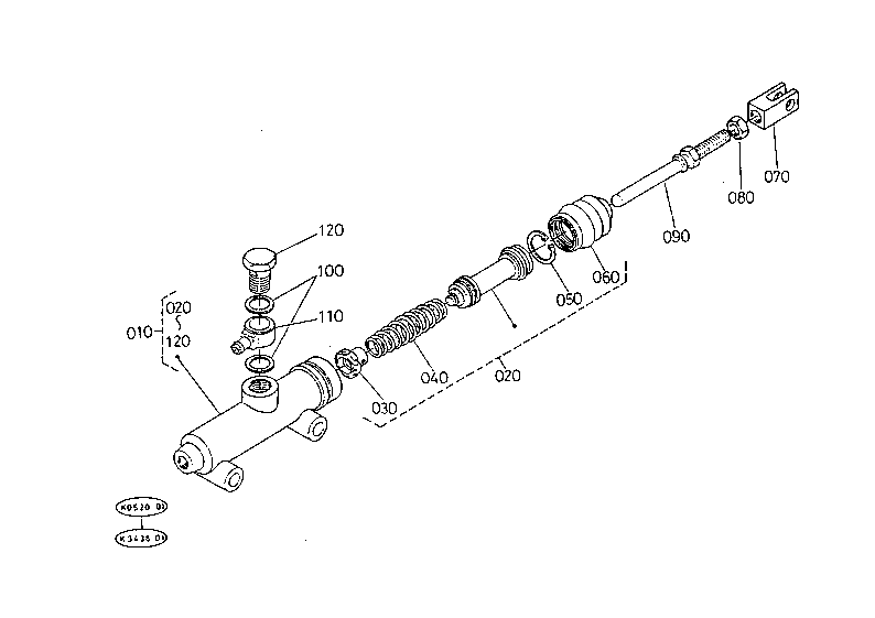 Master Cylinder With Cab [Component Parts]