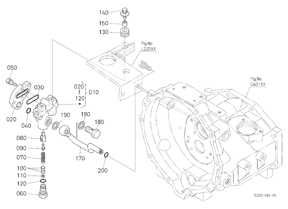 Hydraulic Outlet Block
