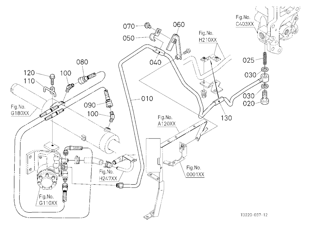 Hydraulic Oil Line (Ps)