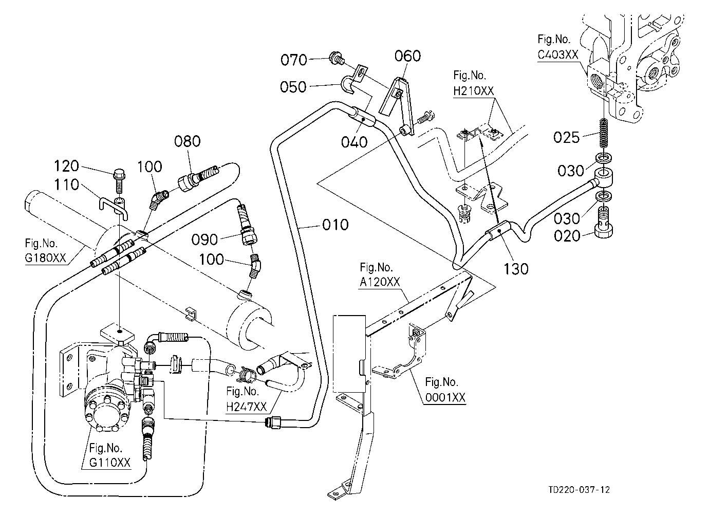 Hydraulic Oil Line (Ps)