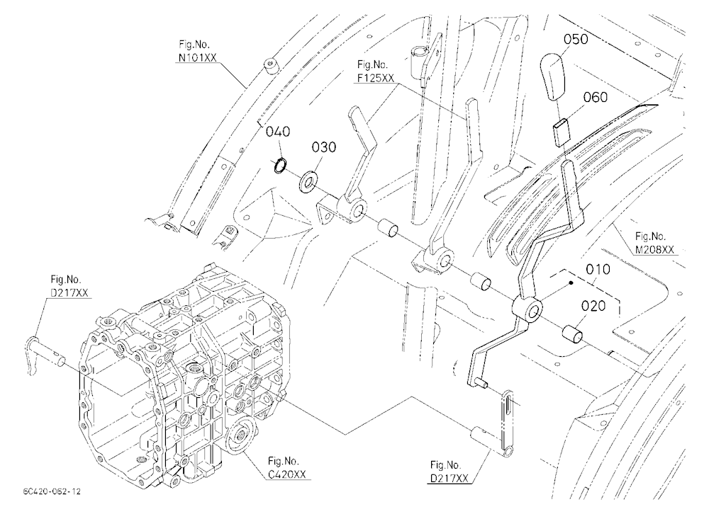 Range Gear Shift Lever