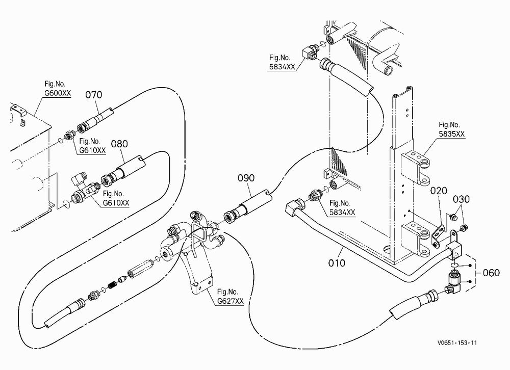 OIL PIPING (OIL COOLER)