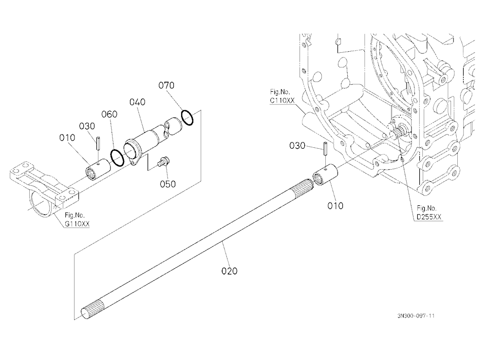 Front Propeller Shaft