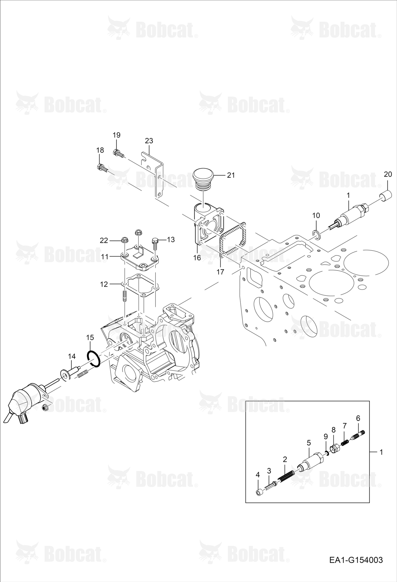 Engine Stop Lever Group