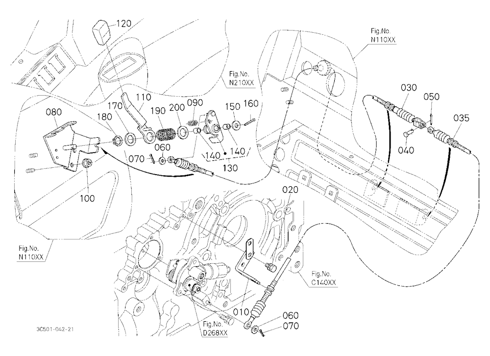 Pto Clutch Lever