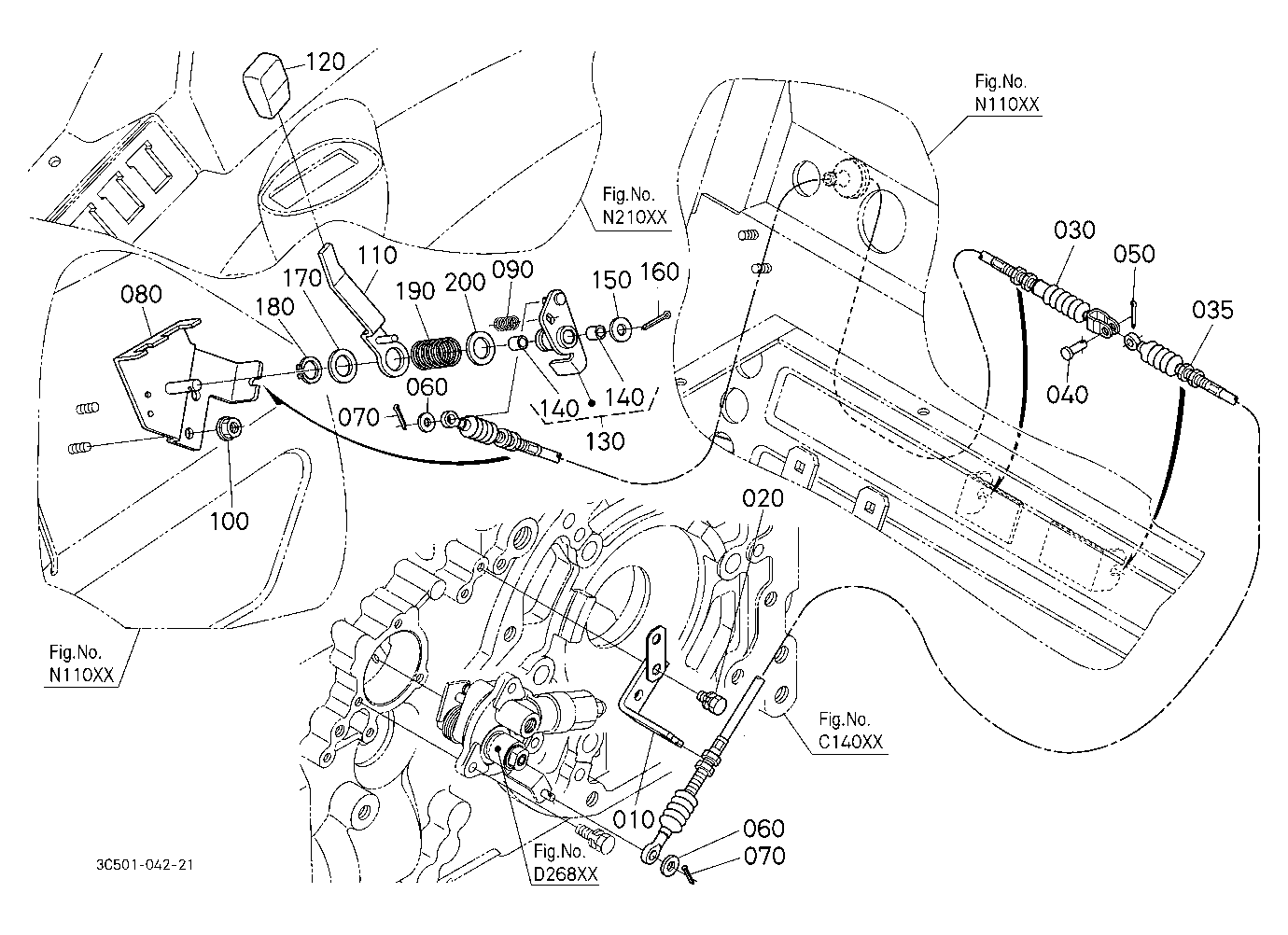 Pto Clutch Lever