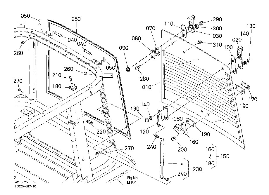 Hatch Back Glass [Cab Type] [A]