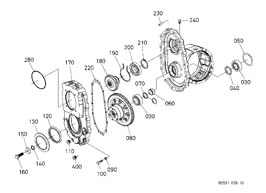 Rear Axle (Gear Box)