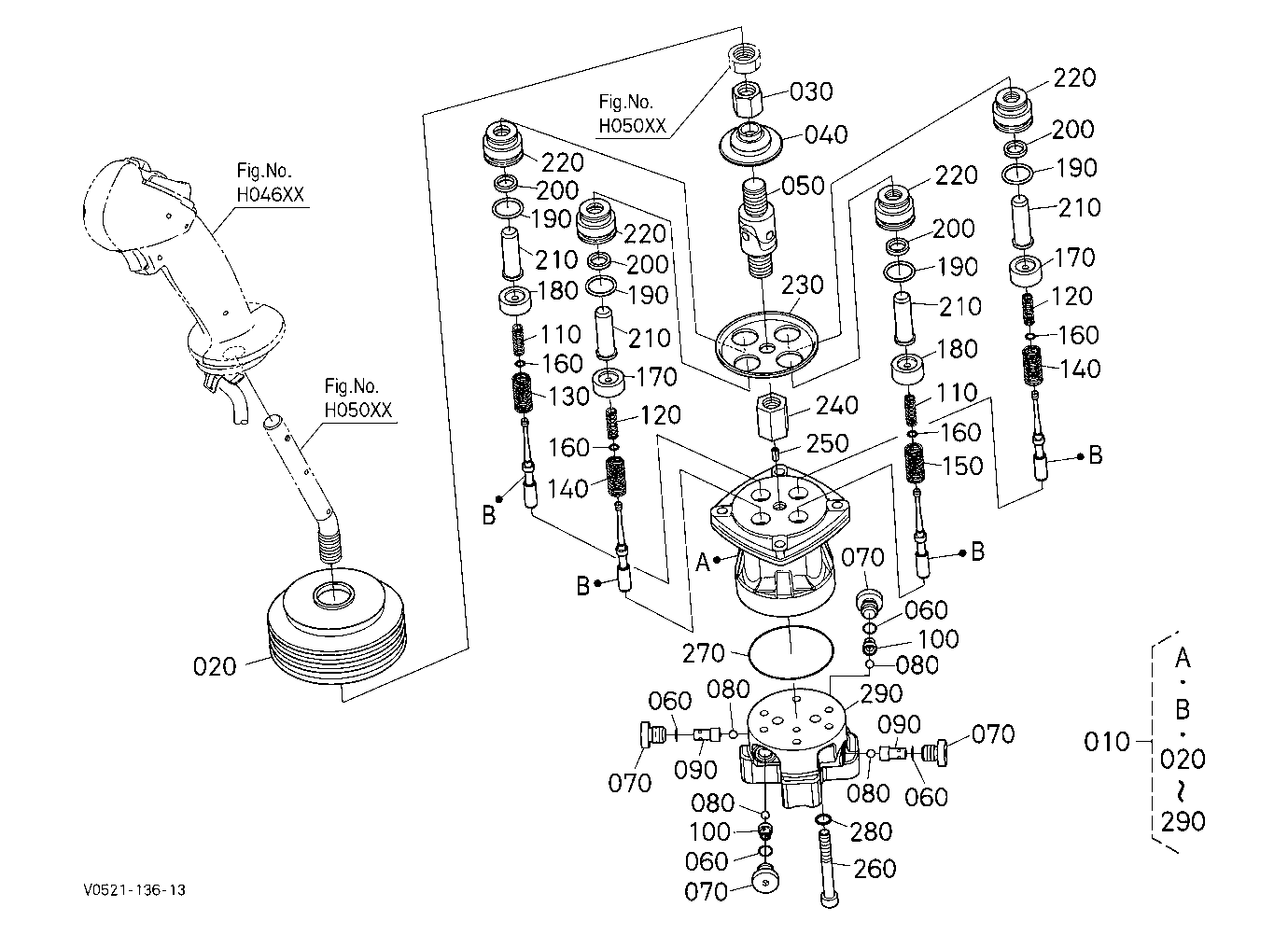 Pilot Valve (Lh) [Component Parts] [High Flow]