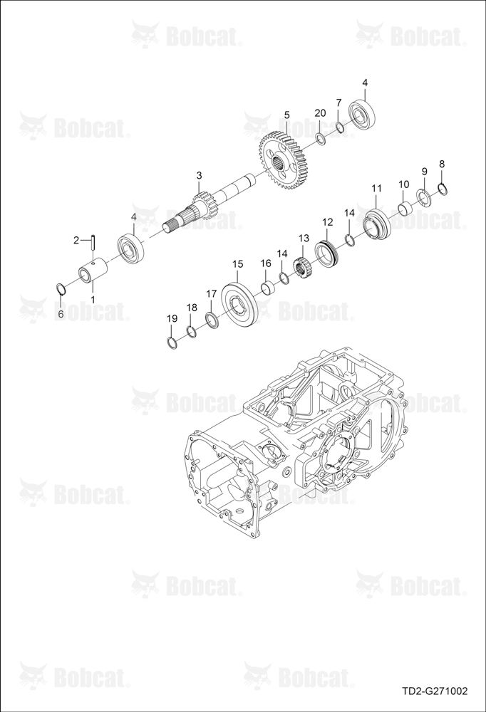 Range Shift Shaft Group