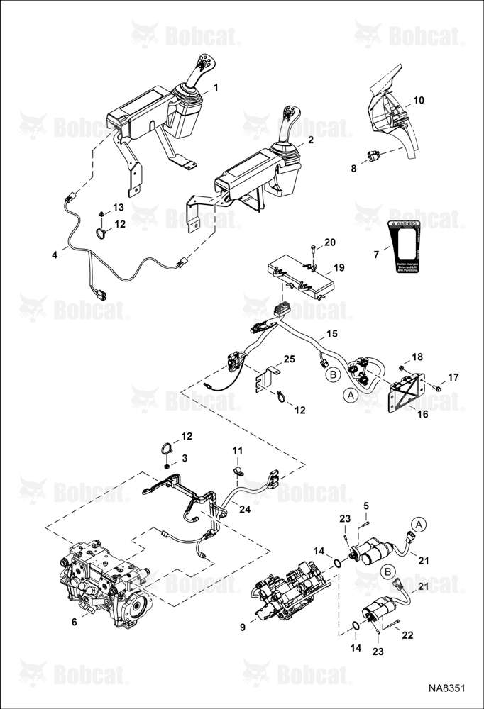 Controls Electrical (Selectable Joystick Controls)  ALM411001 - ALM415287