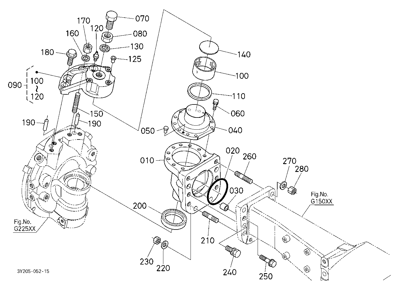 Bevel Gear Case Rh