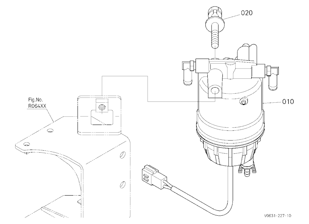 Kit Filter (Fuel Separator) [Option]