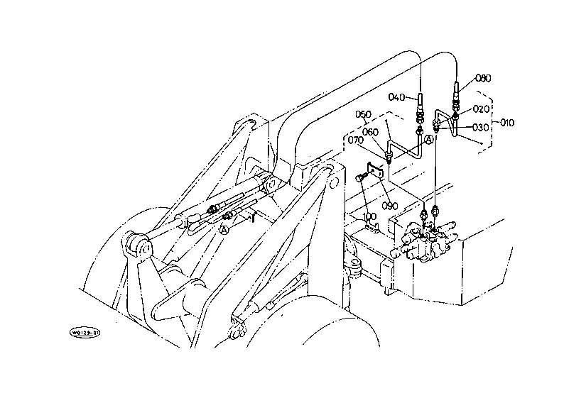 Oil Piping Tiltcylinder