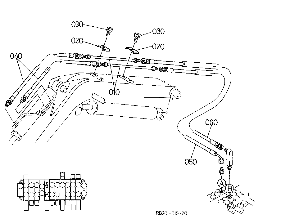 Oil Piping (Arm 2)