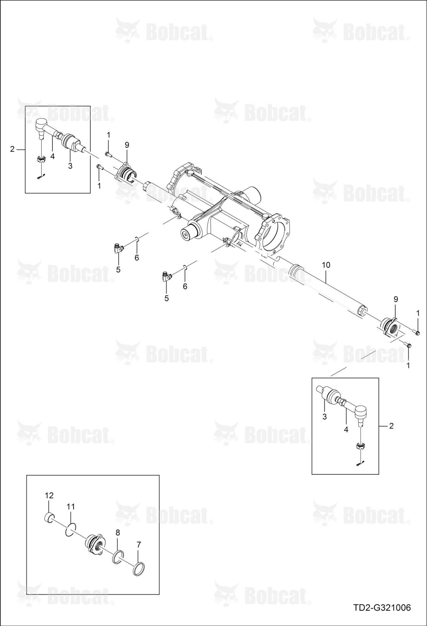 Steering Cylinder Group