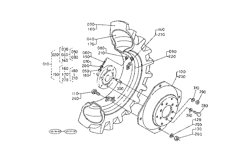 Rear Wheel (13.6-24 Fl17)