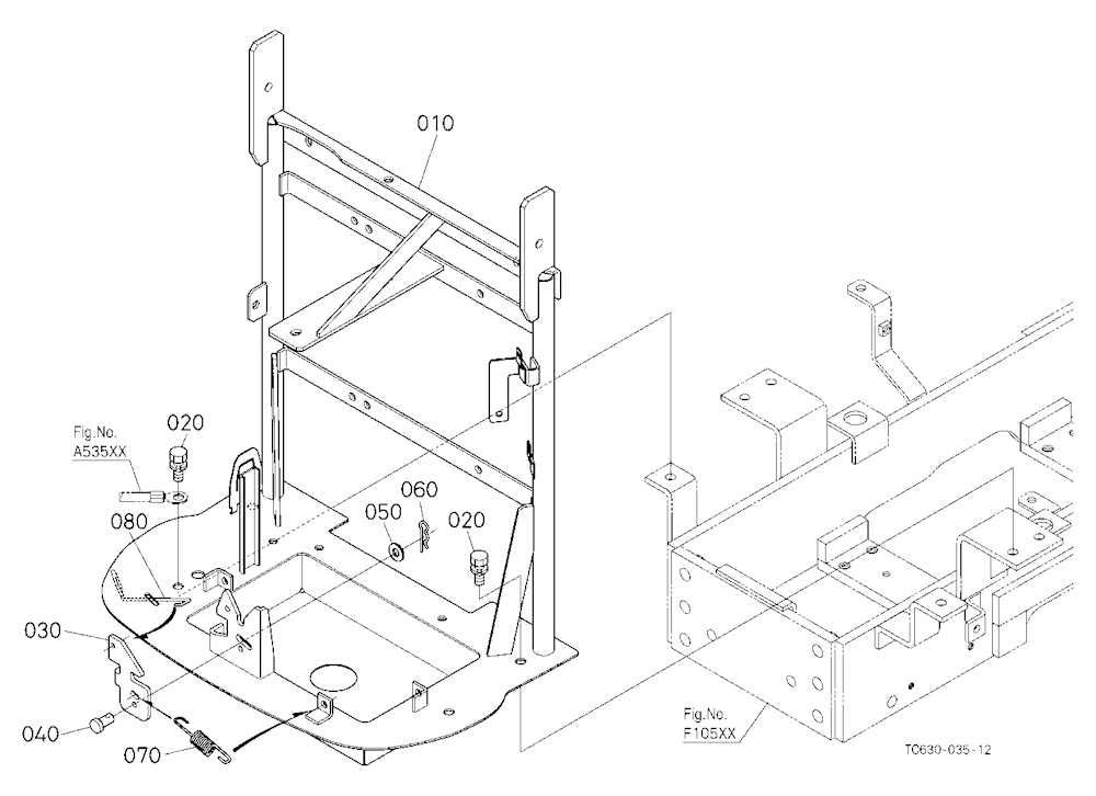 Hood (Bonnet) Front Support