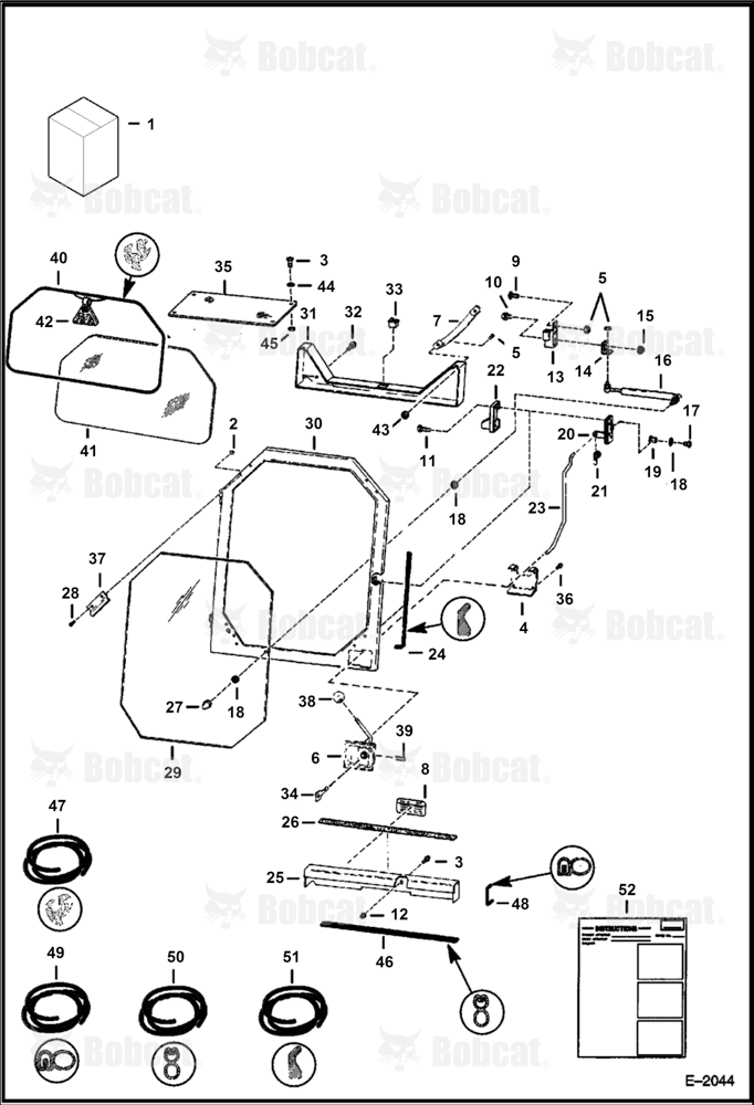 CAB Enclosure (Special Applications) (RH Hinged Door)