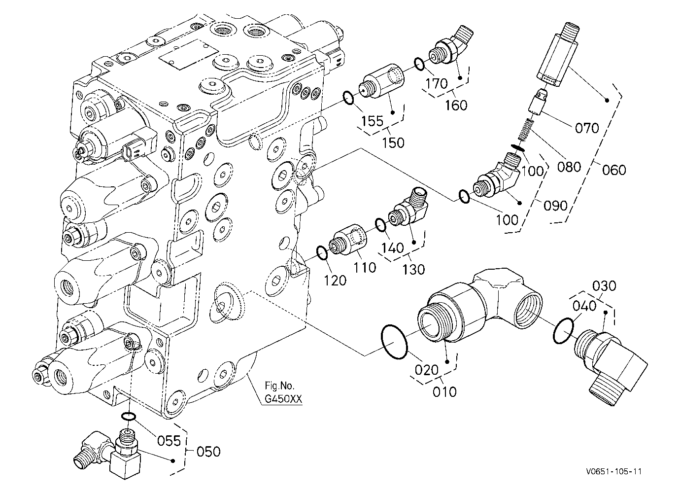 Control Valve (Relief) [Component Parts]