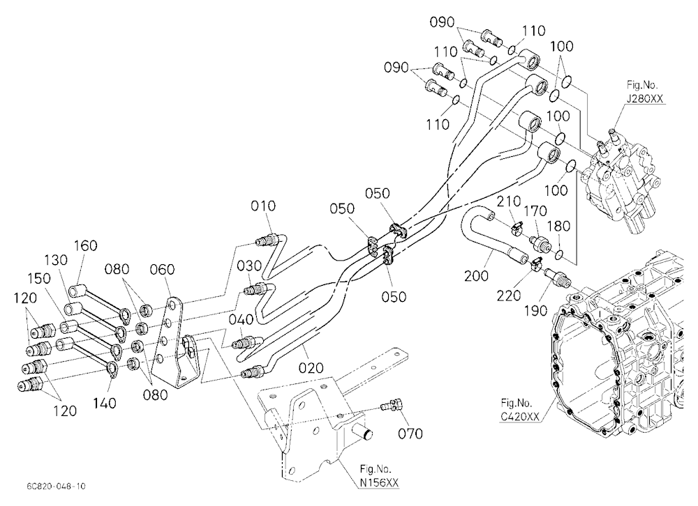 Hydraulic Loader Pipe
