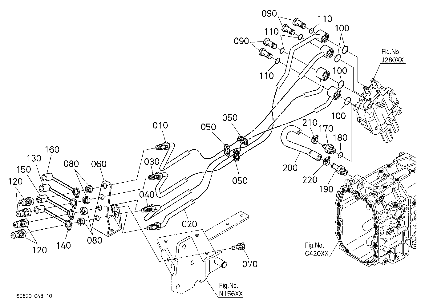 Hydraulic Loader Pipe