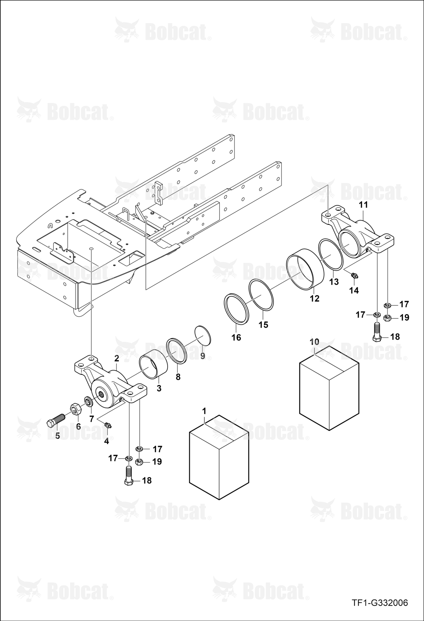 Front Axle Bracket Group
