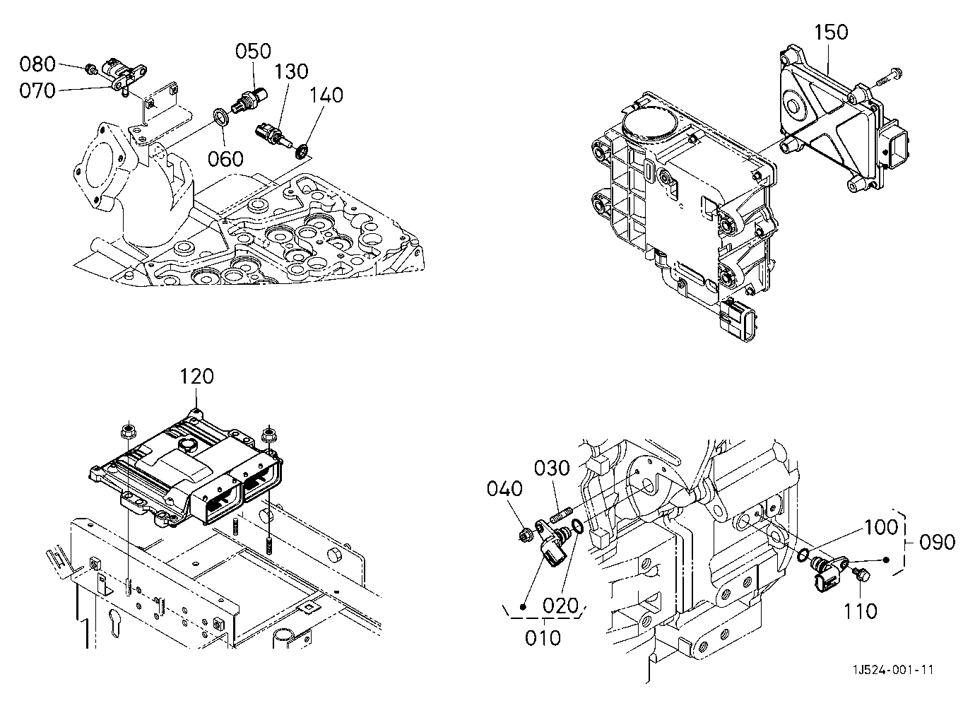 Engine Electrical Parts (Sensor/Ecu)