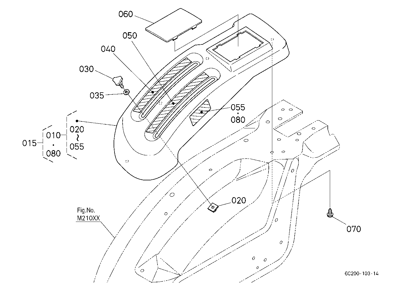 Lever Guide Rh