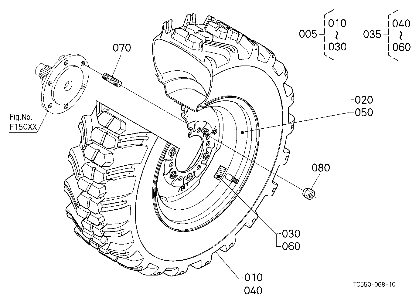 Front Wheel (27*8.50-15)