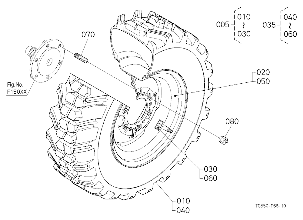 Front Wheel (27*8.50-15)