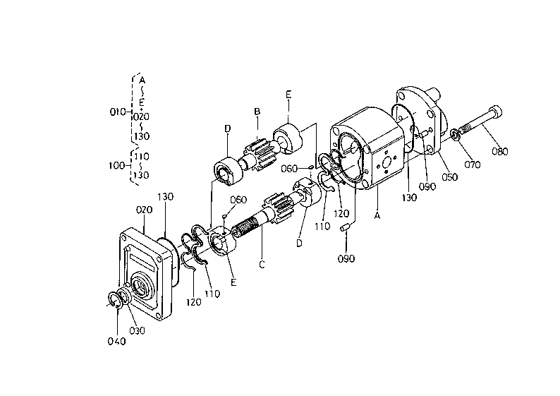 Hydraulic Pump [Section Parts]