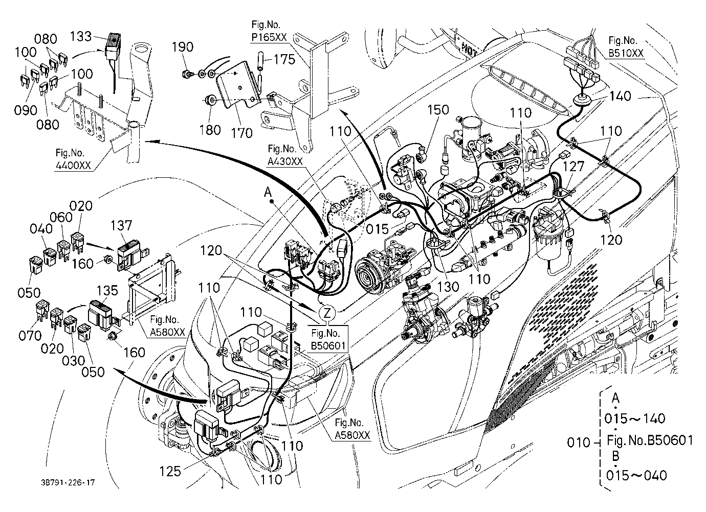 Electrical Wiring (Engine Rh)