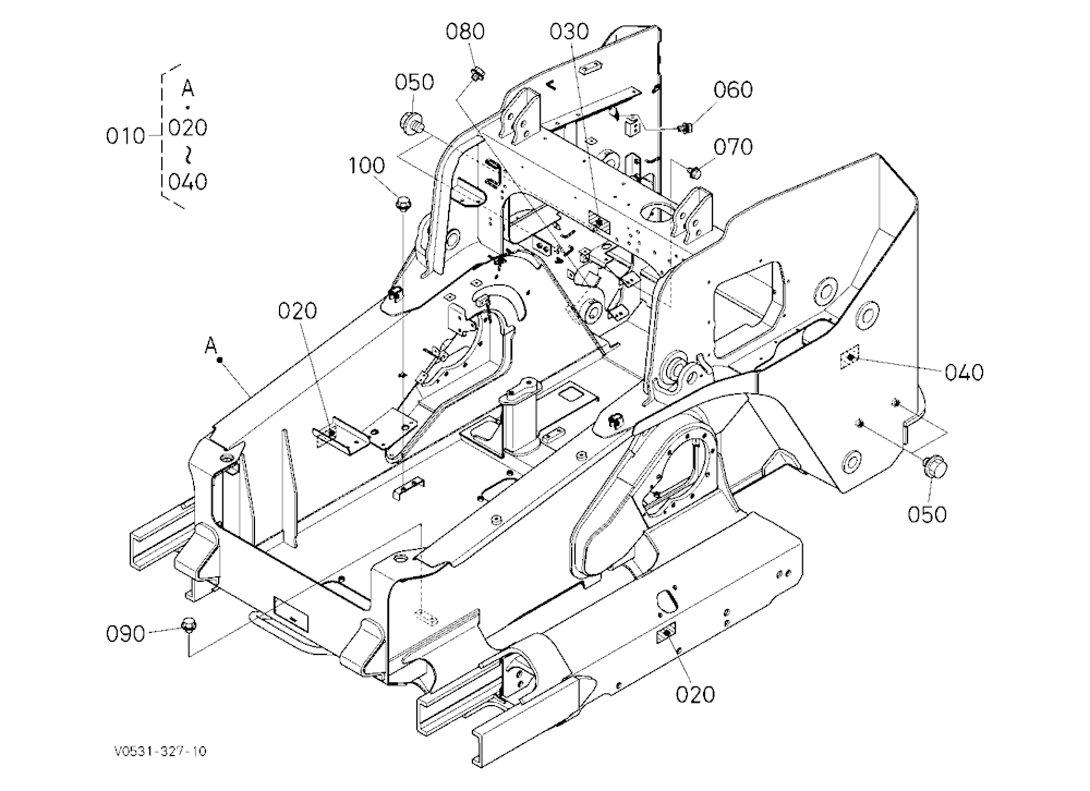 Main Frame [Manual Hitch]