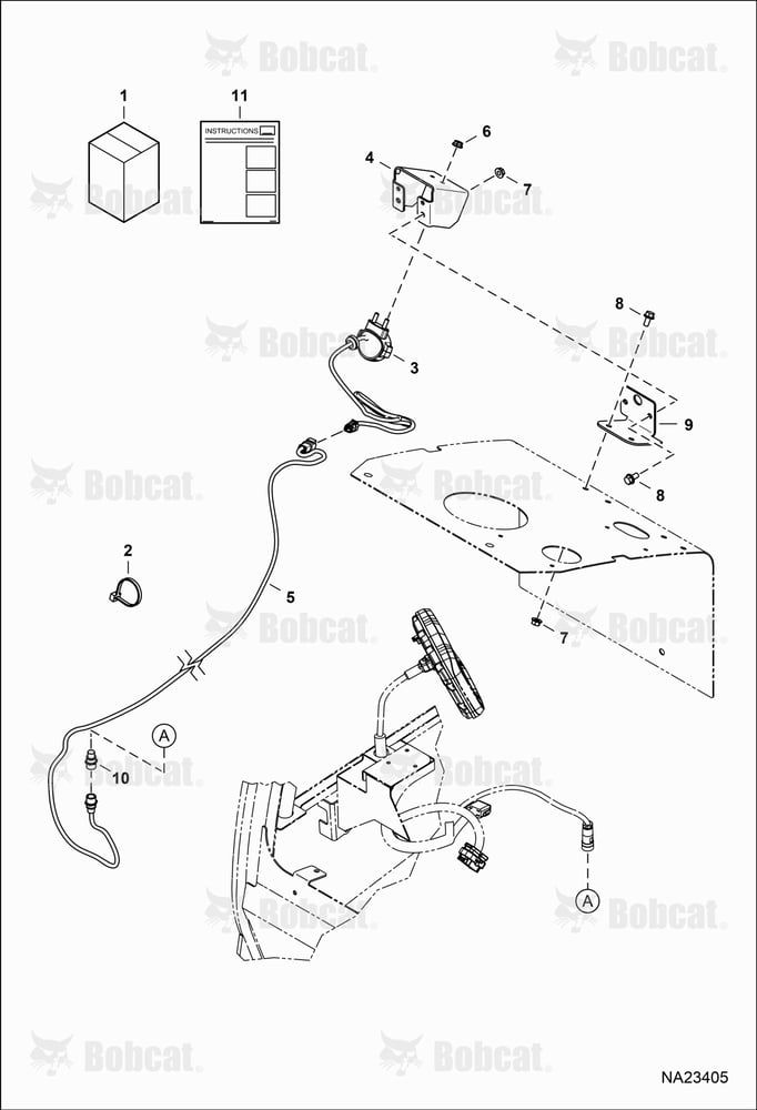 Rear View Camera Kit (W/O Rear Hydraulics)