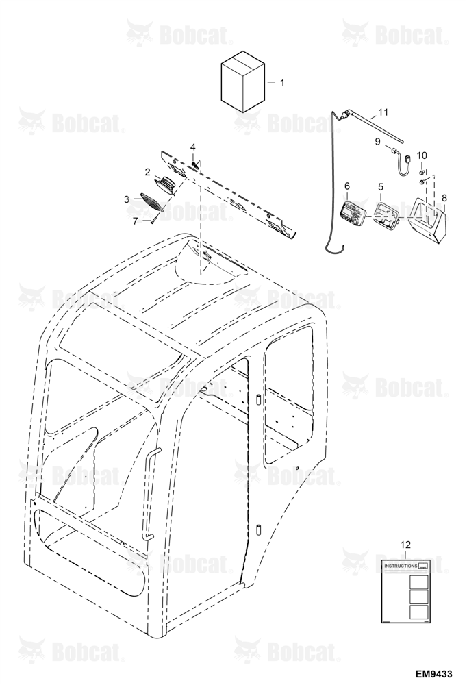 Radio Kit (Jensen) AHNM22001 & Above