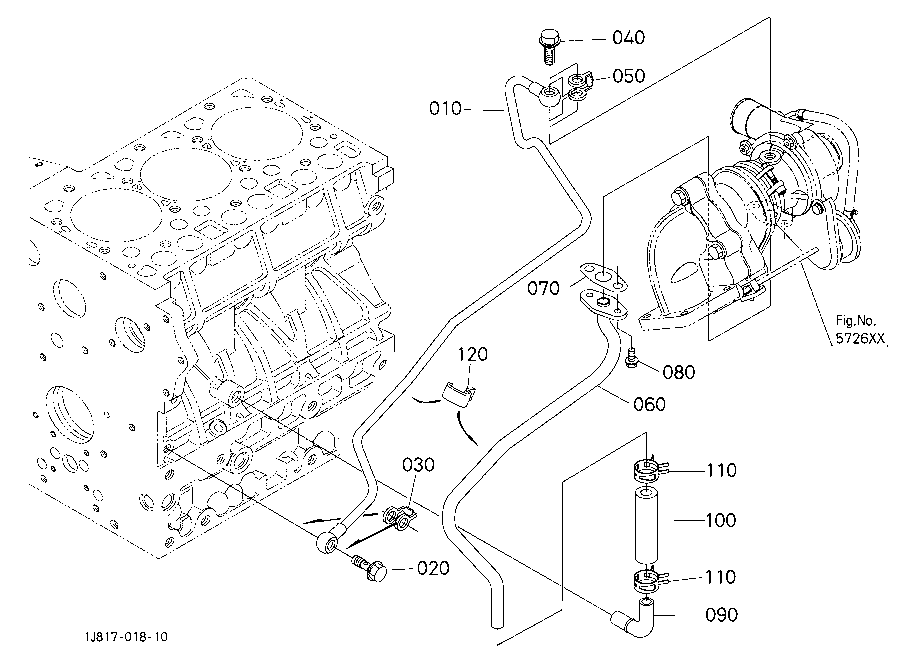 Oil Pipe (Turbo Charger)