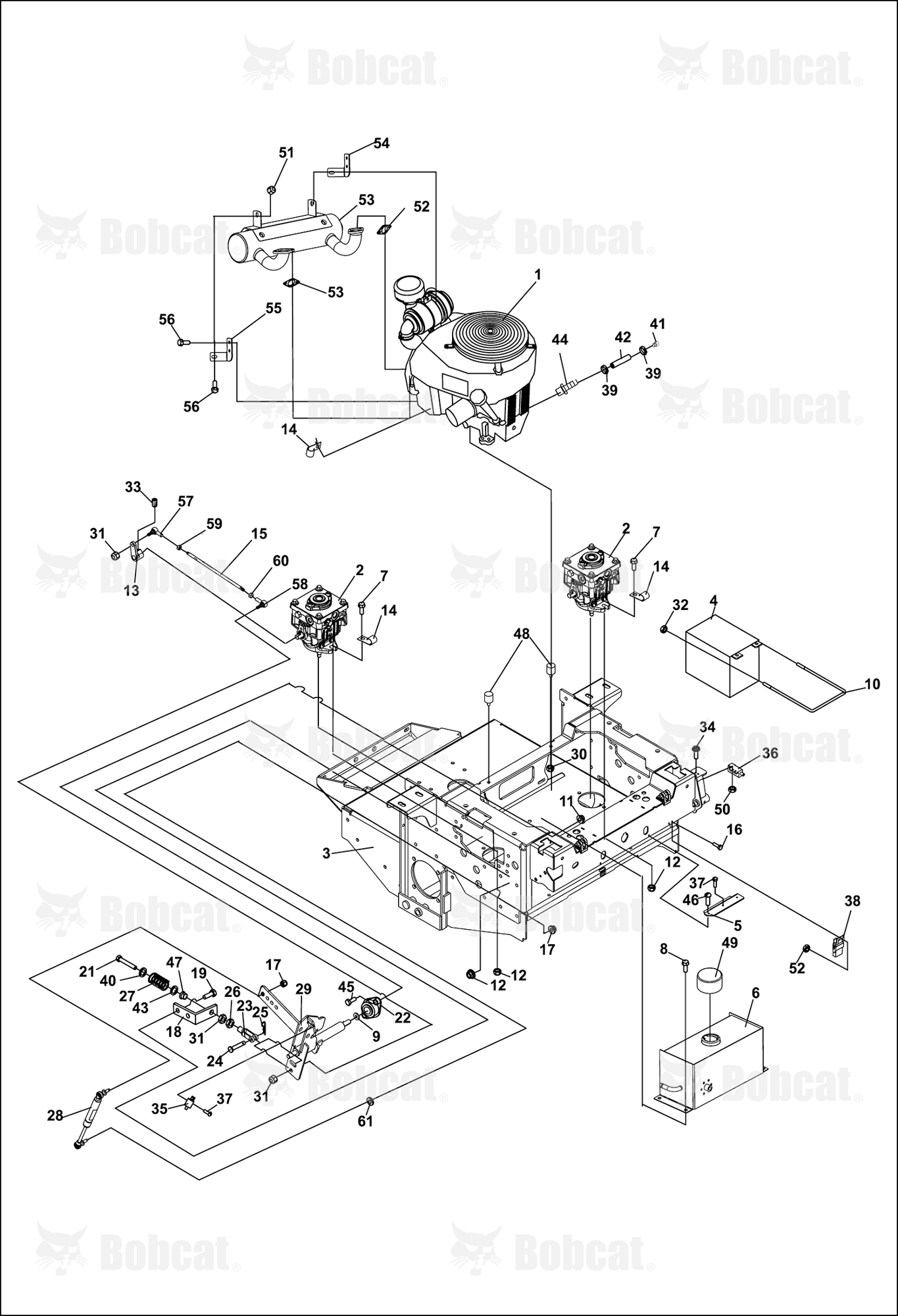 Upper Engine Deck ASSY