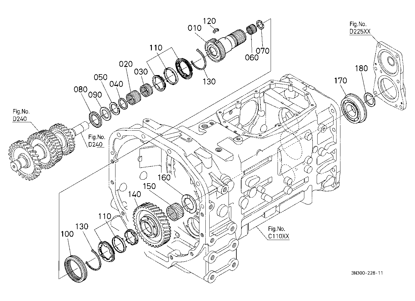 Main Gear Shift Shaft [Dual Speed Type]