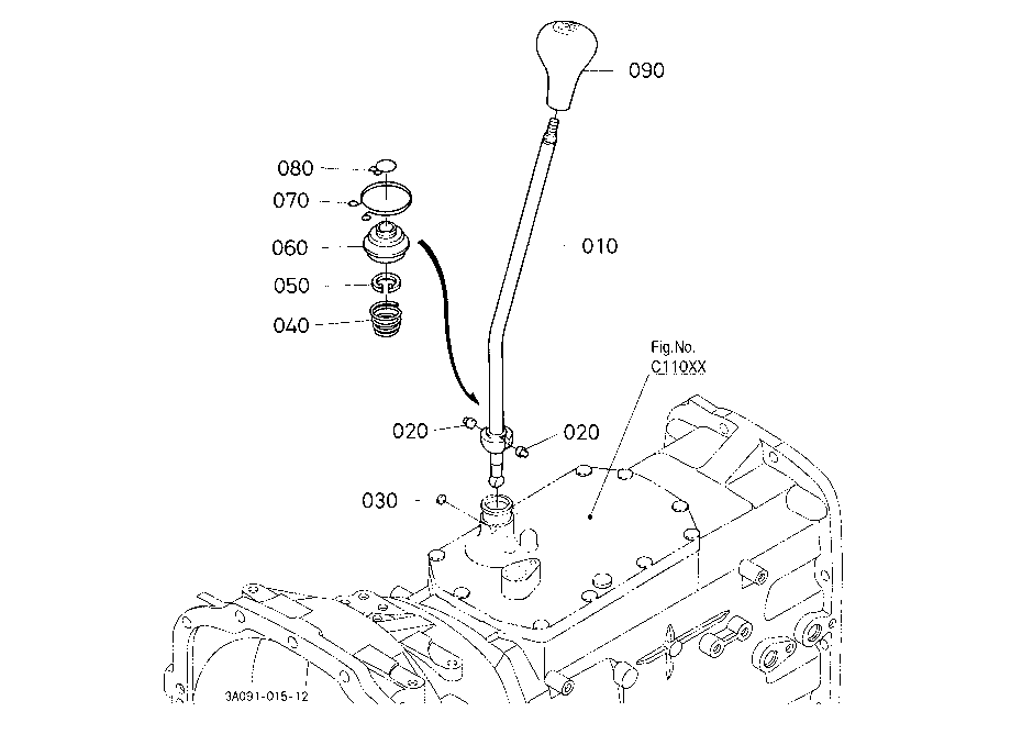 Main Gear Shift Lever