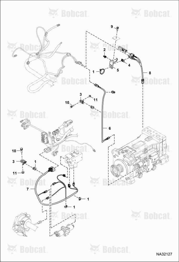 Hydrostatic Motor (Harness)